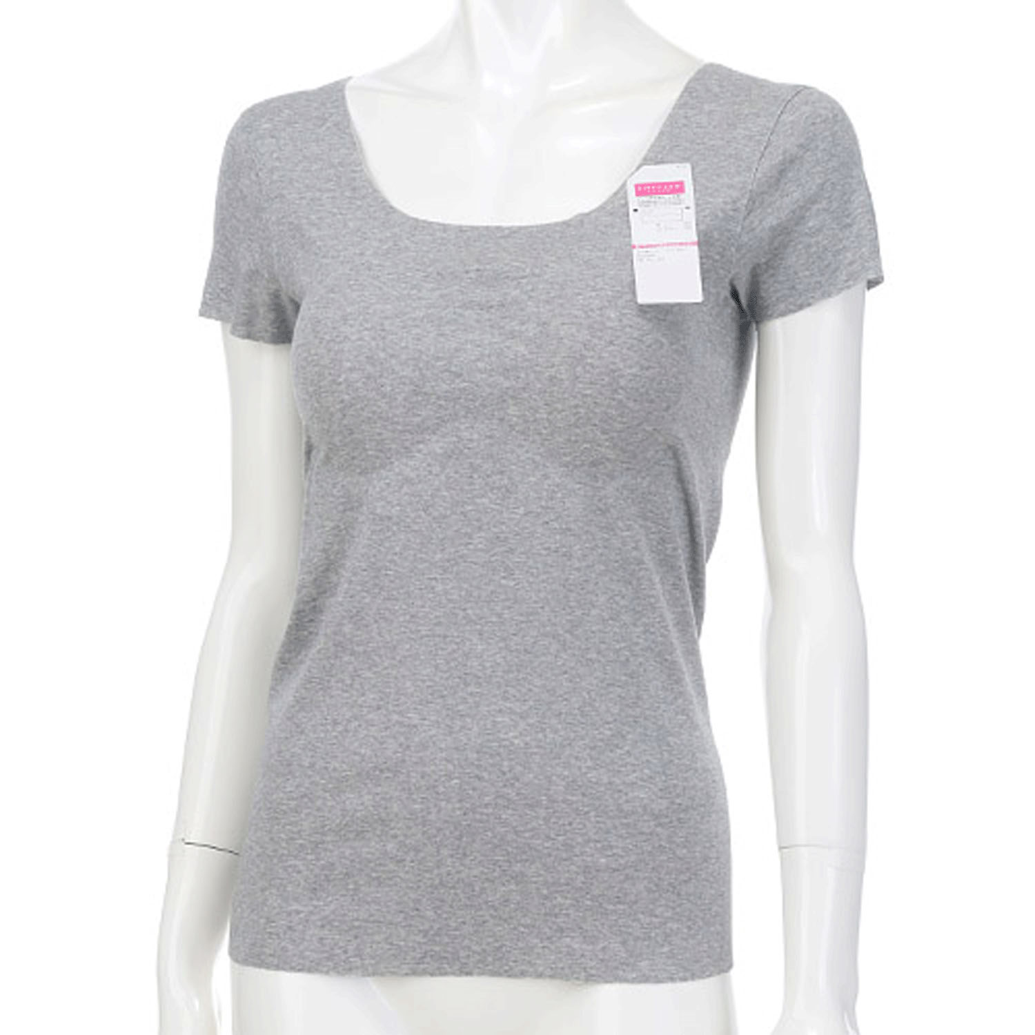 KIREILABO Fitte フィッテ 完全無縫製 パット付2分袖 - 画像1