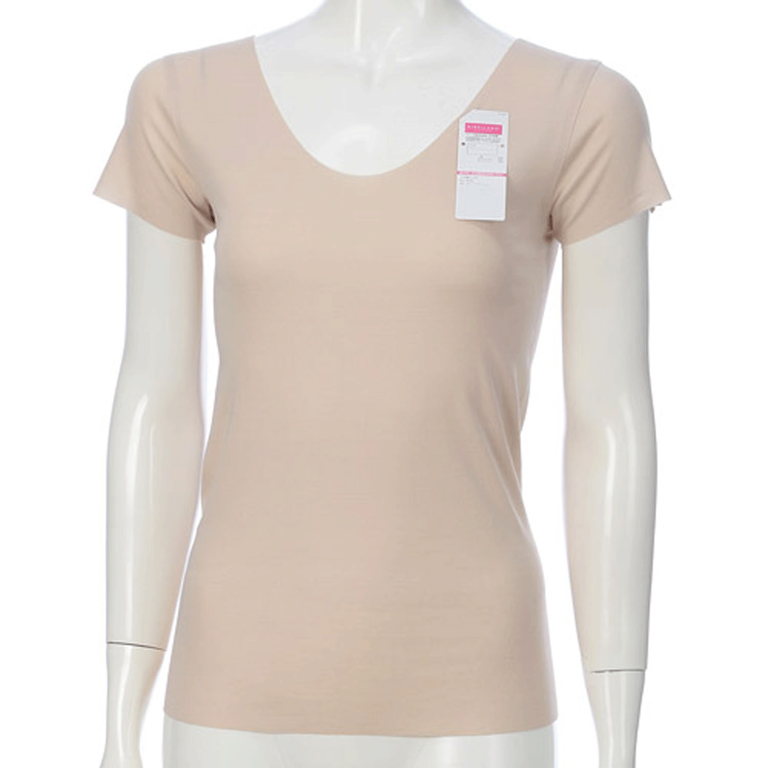 GUNZE キレイラボ 強撚綿 2分袖インナー - 画像8