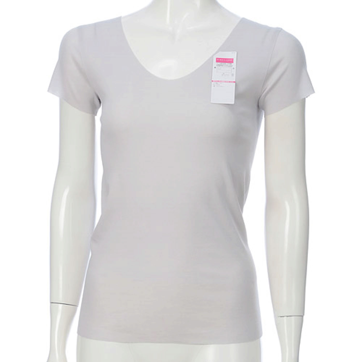 GUNZE キレイラボ 強撚綿 2分袖インナー - 画像1