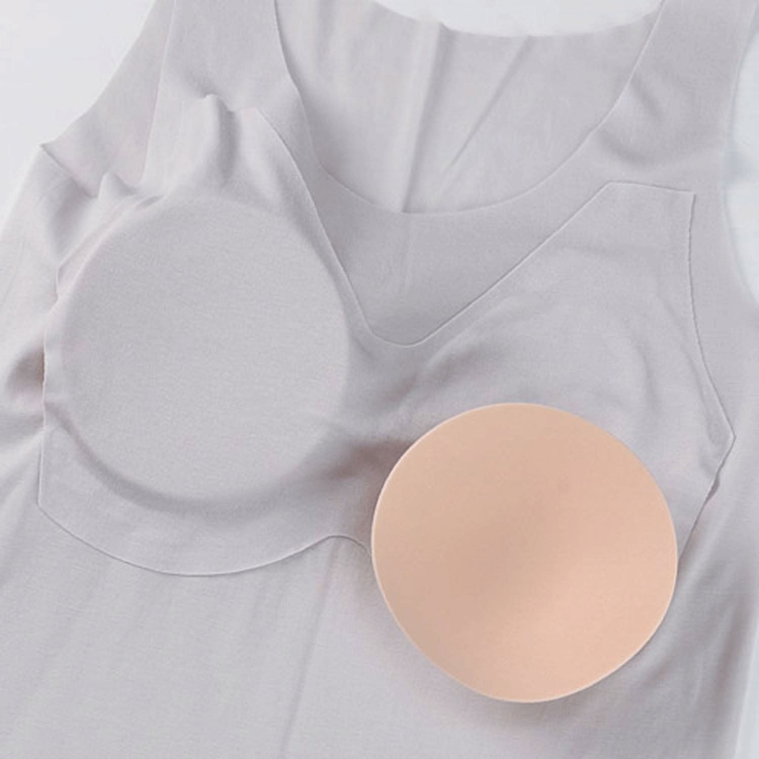 GUNZE キレイラボ 強撚綿 パット付タンクトップ - 画像3