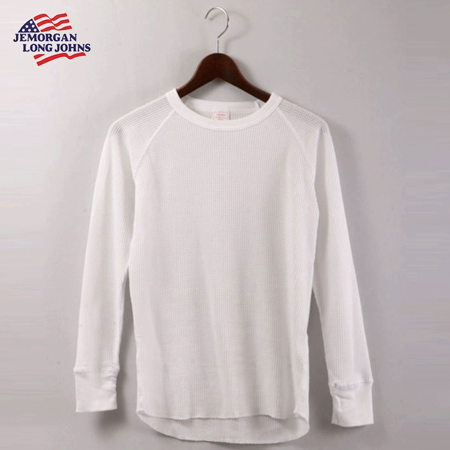 【JEMORGAN LONG JOHNS】 無地ワッフルラグランTパック - 画像11