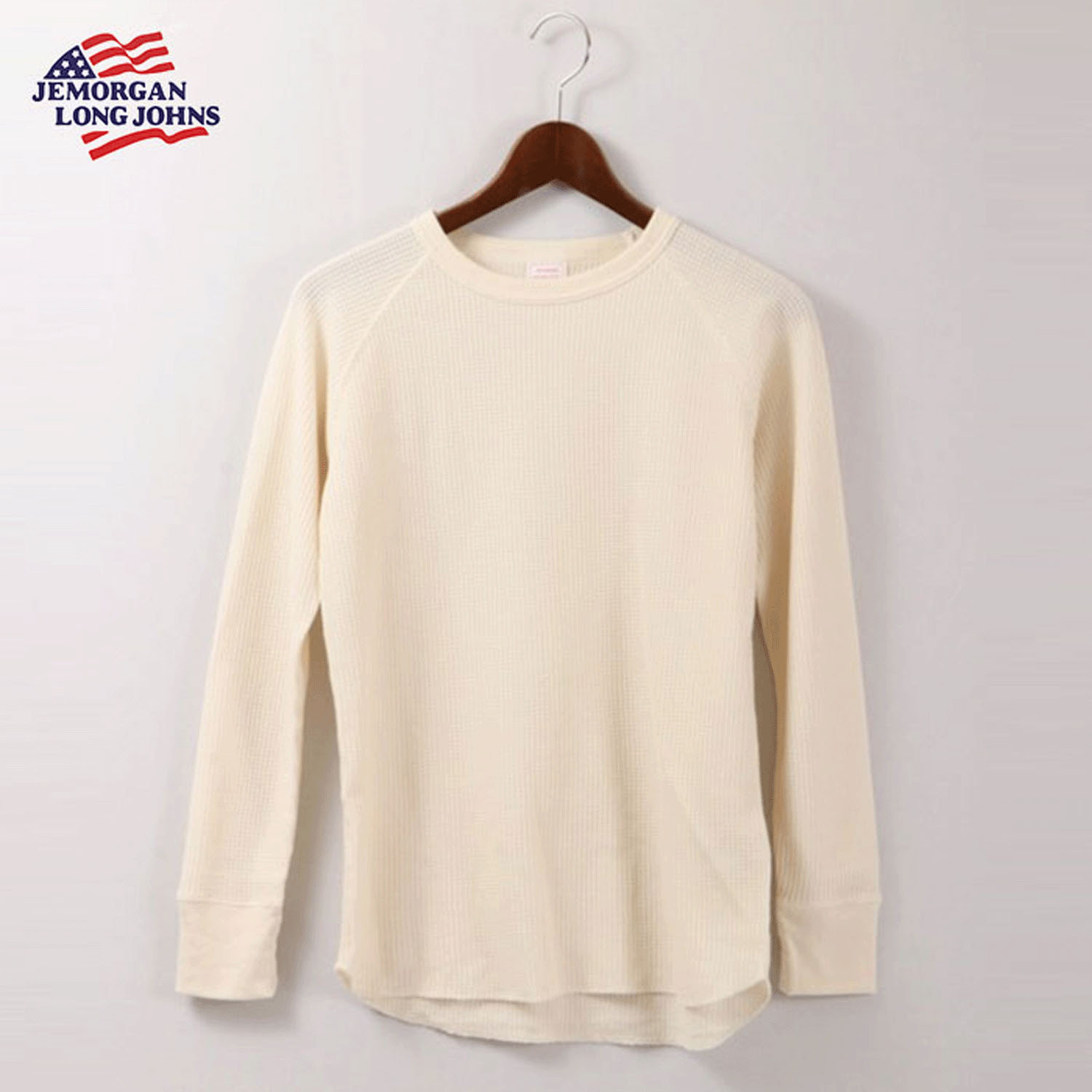 【JEMORGAN LONG JOHNS】 無地ワッフルラグランTパック - 画像17
