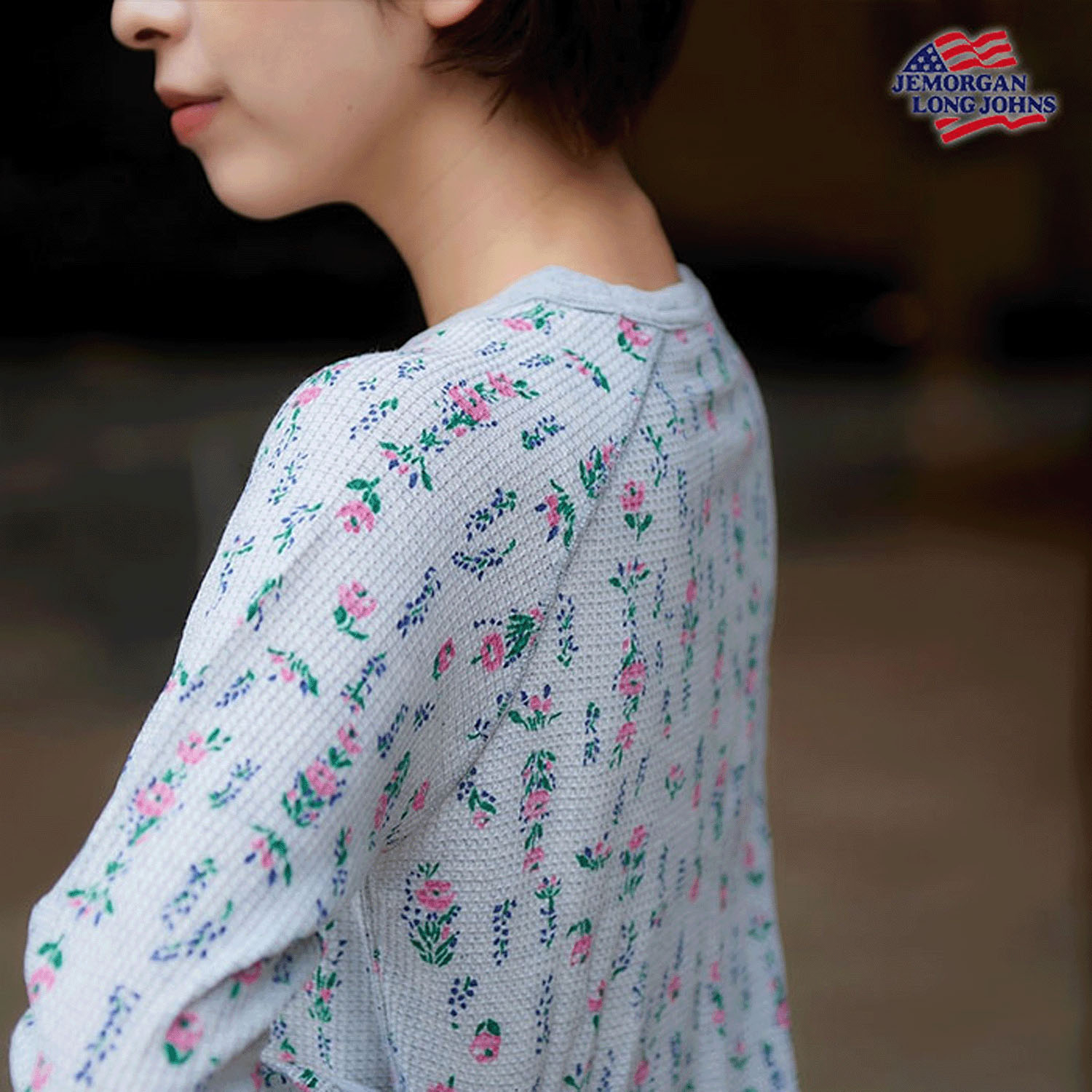 【JEMORGAN LONG JOHNS】 ワッフルラグランロンTパック - 画像2