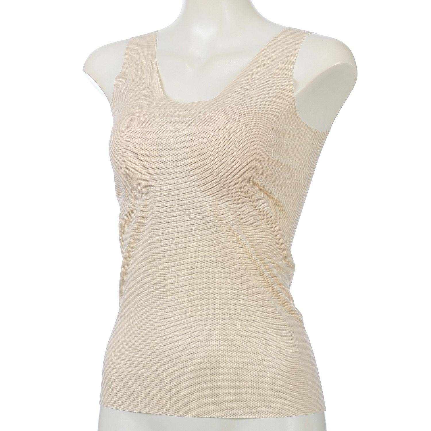 完全無縫製COOL さわやかメッシュラン型インナーパッド付 - 画像1