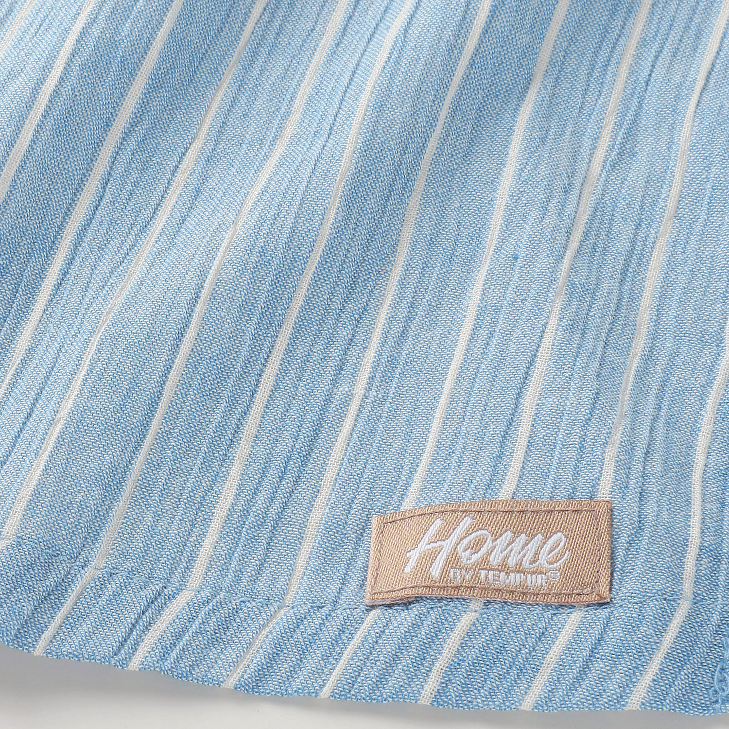 HOME BY TEMPUR ヘンリーネック半袖シャツ - 画像5