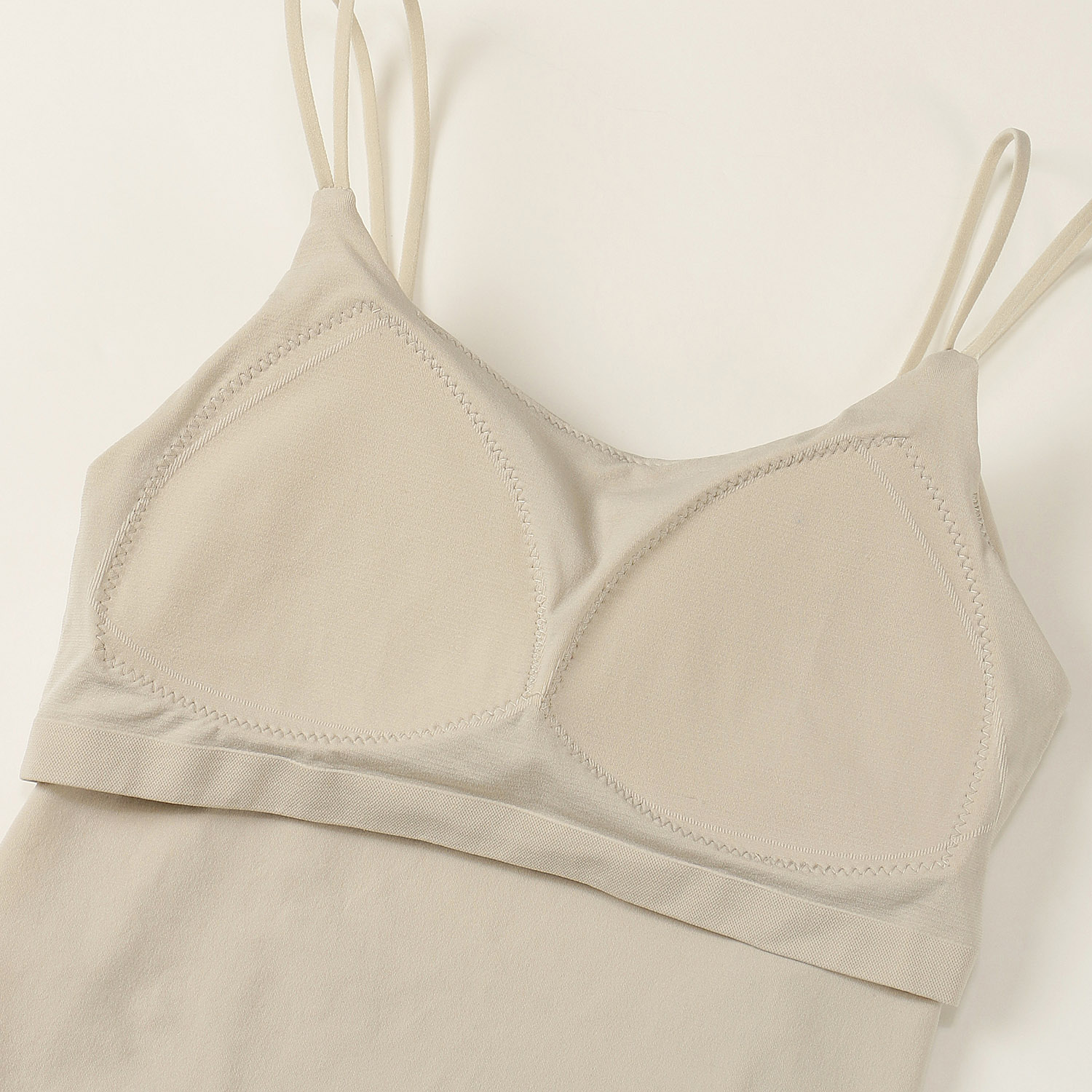 ATSUGI アスティーグ【冷 】カップ付ショートキャミソール - 画像4