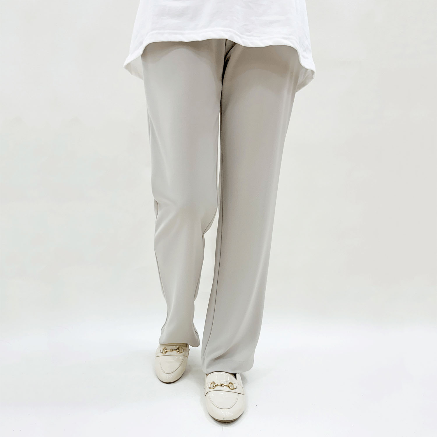 【InstaLive】ピタッツ 夏素材（ソアロン） ストレート股下72cm丈 - 画像5