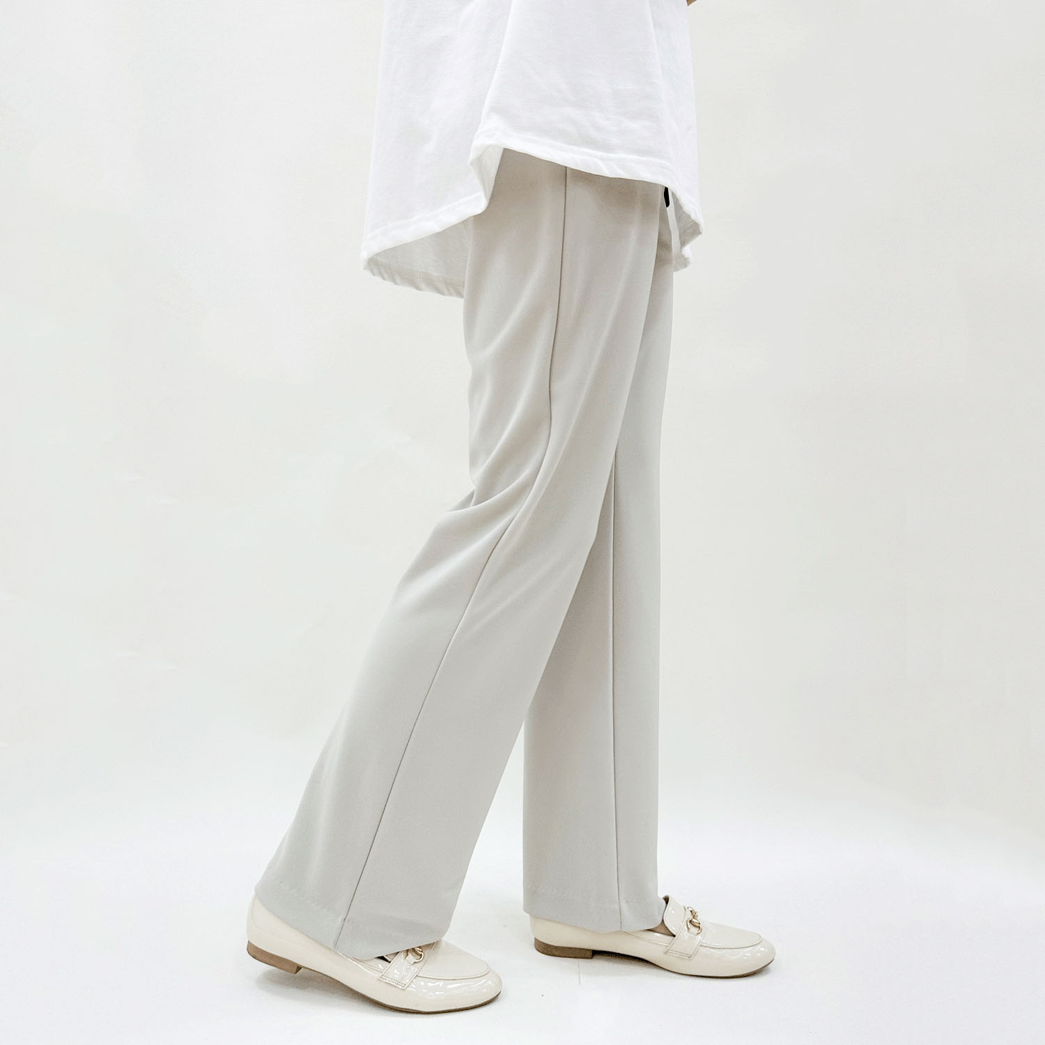 【InstaLive】ピタッツ 夏素材（ソアロン） ストレート股下72cm丈 - 画像6