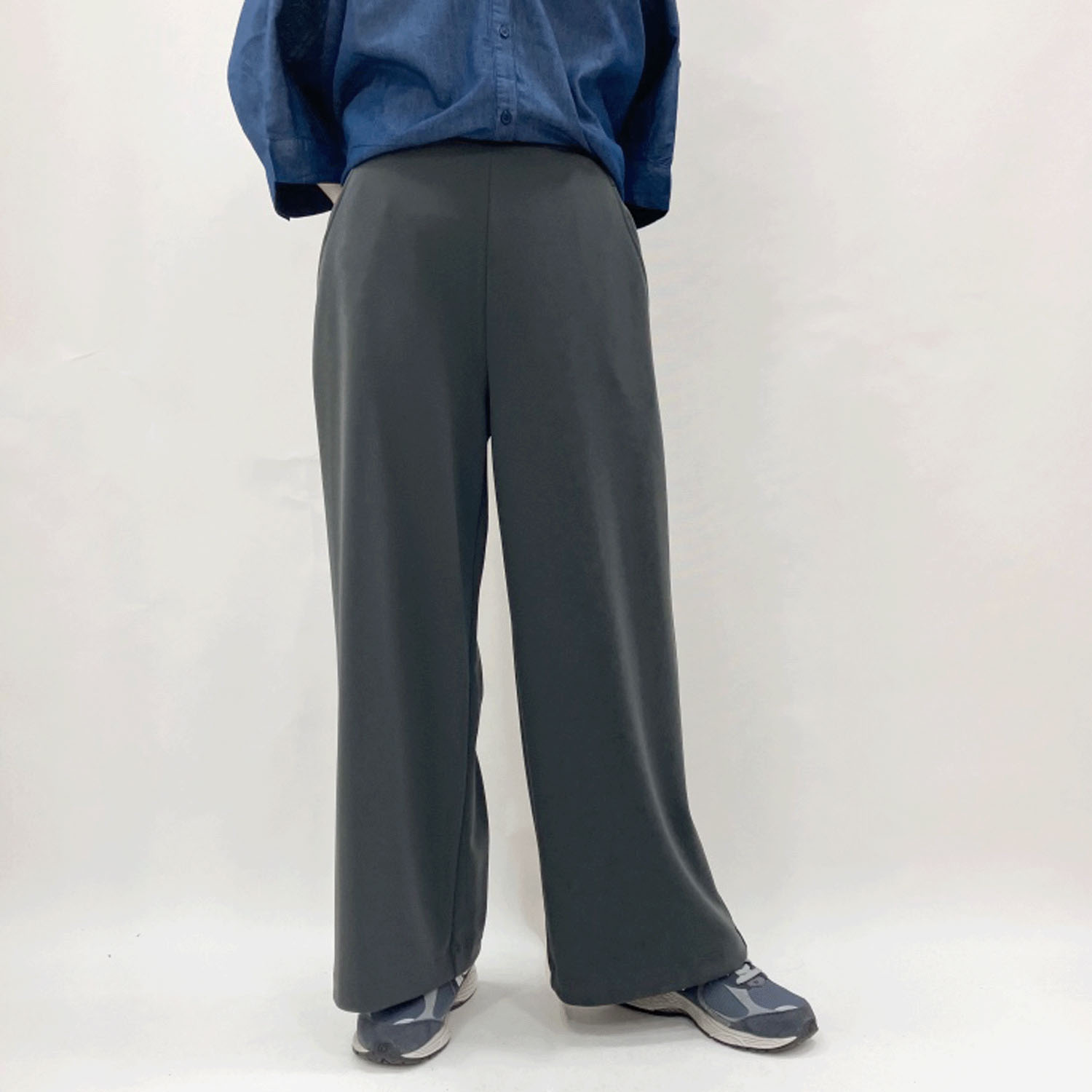 ピタッツ 通年素材（インレック）ワイドパンツ - 画像17