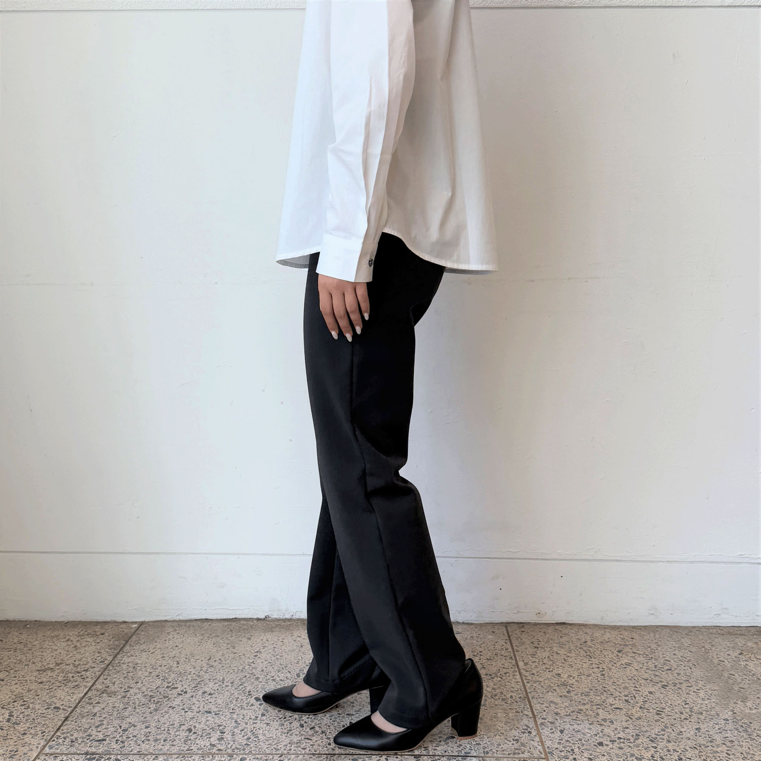 ピタッツ 裏起毛 ストレート股下72cm丈 - 画像7