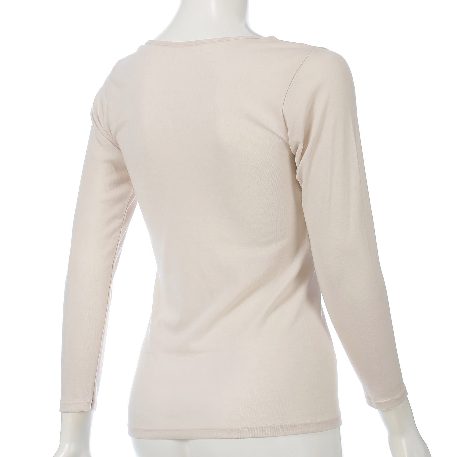 テンセル×コットン 8分袖インナー ML - 画像4