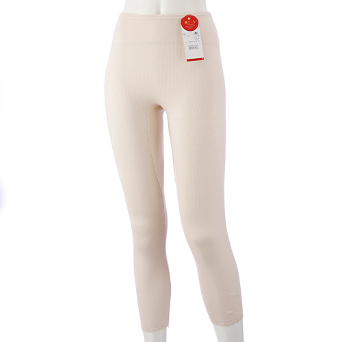 綿エイトロック8分丈 LL - 画像1