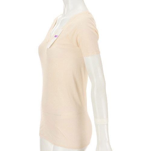 【26SS予約受付】アサメリー 細巾エステル 3分袖 インナー - 画像2