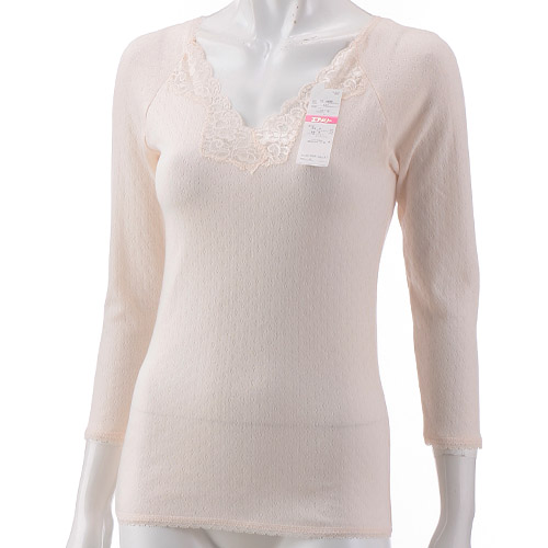 エアメリーソフト 8分袖スリーマー LL - 画像1