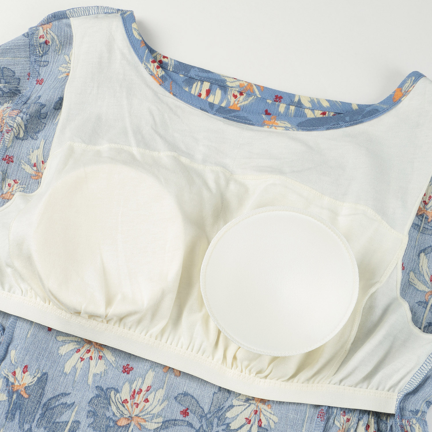 Rela＊roomカップ付きサイドギャザートップス - 画像6