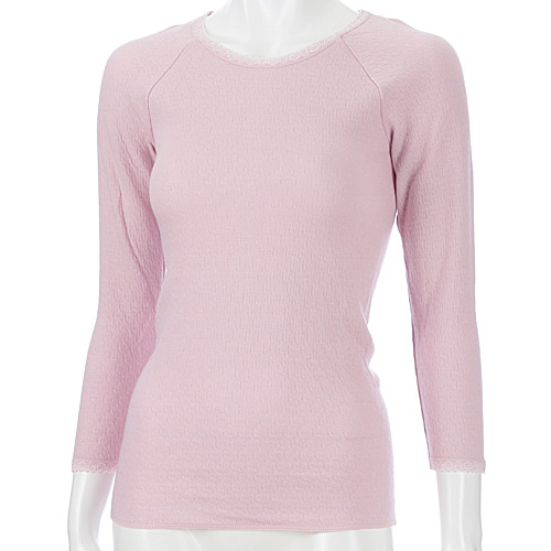 風のシンフォニー ウェーブキルト8分袖インナー M／L - 画像4