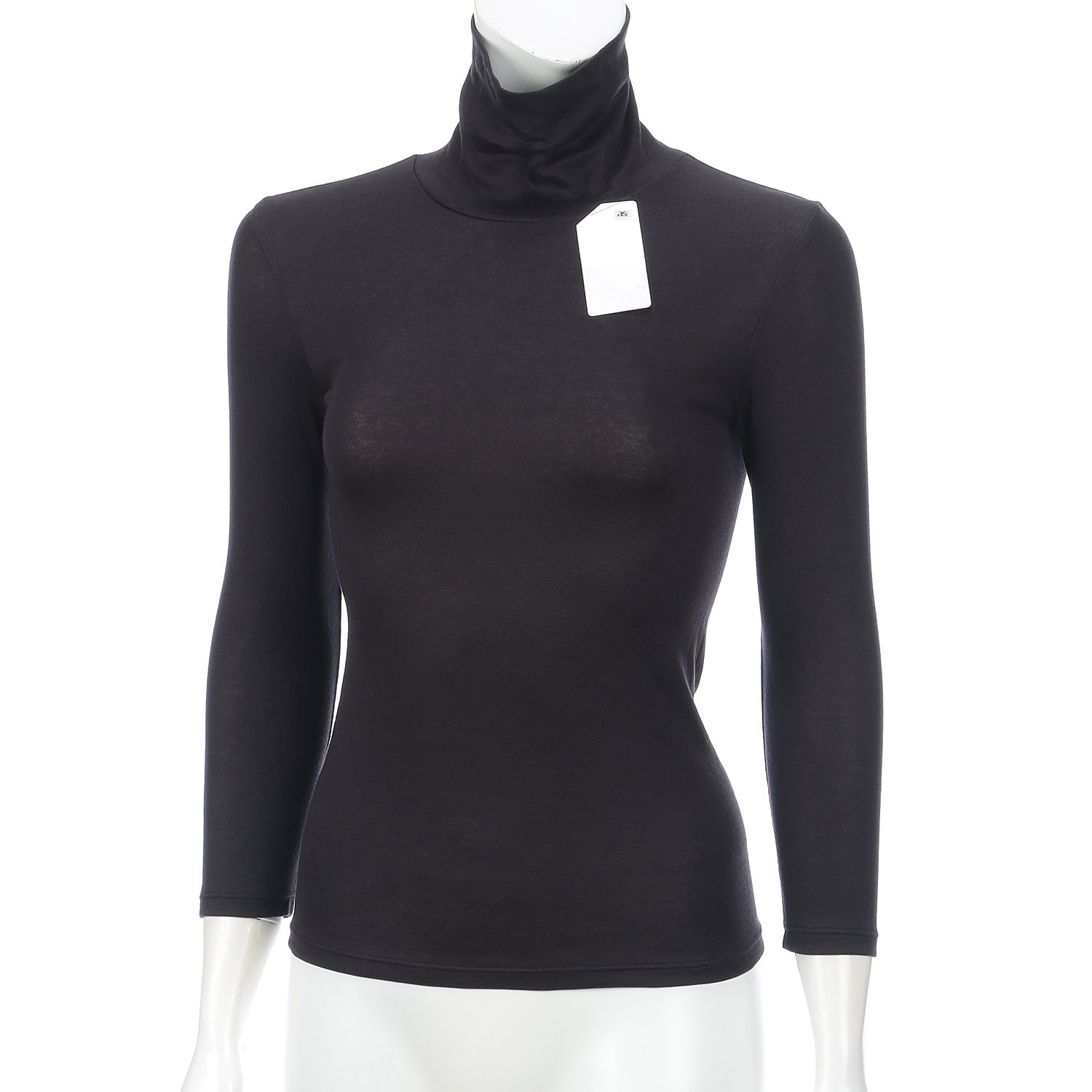 極上ハイネック8分袖M／L - 画像1