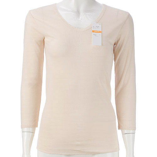 ゴールド100 8分袖シャツ LL - 画像1