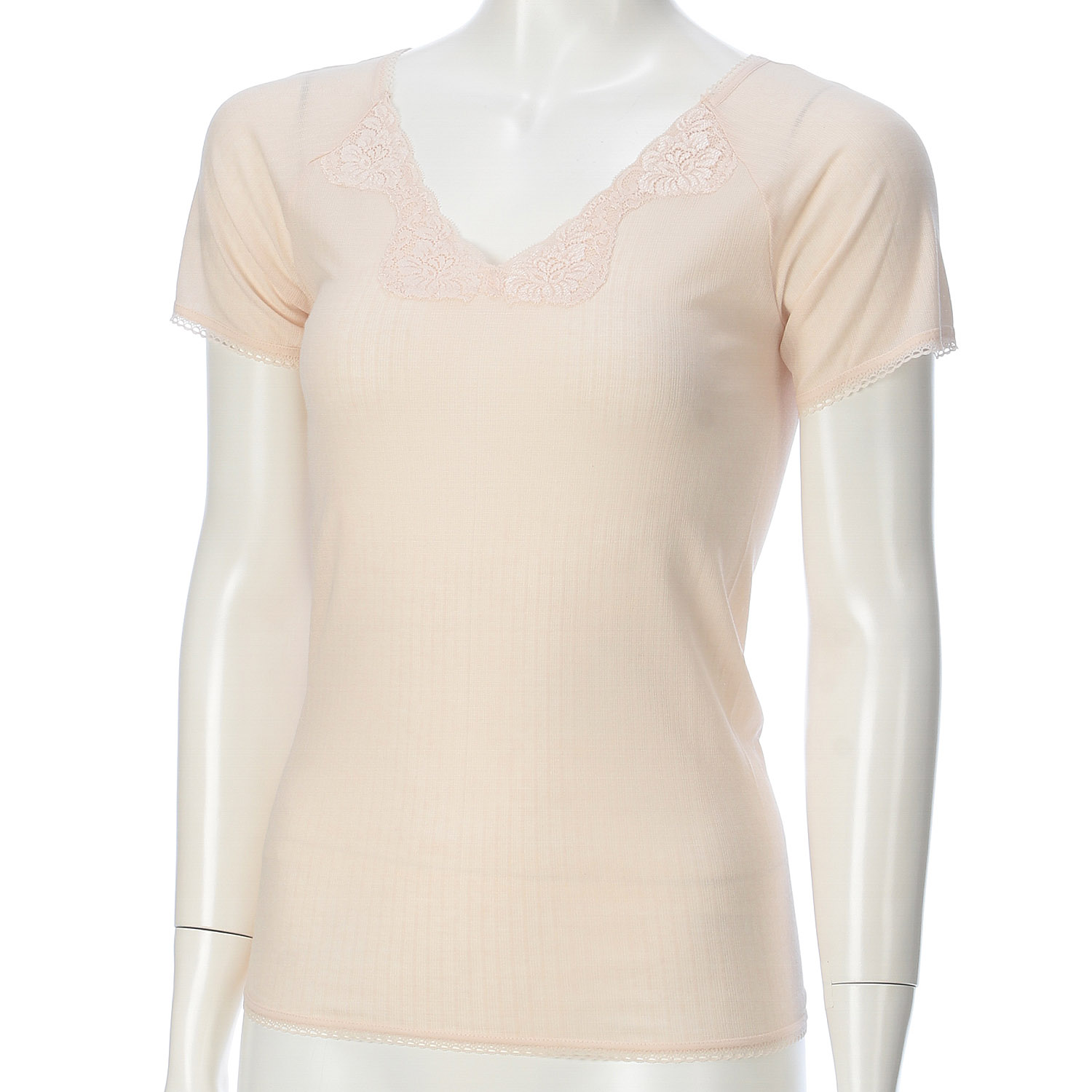 せせらぎ物語  ドライ綿3分袖M・L - 画像1