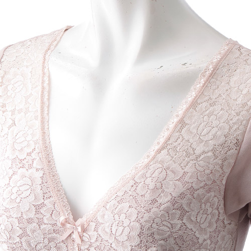 風のシンフォニー カップ付3分袖インナー - 画像6