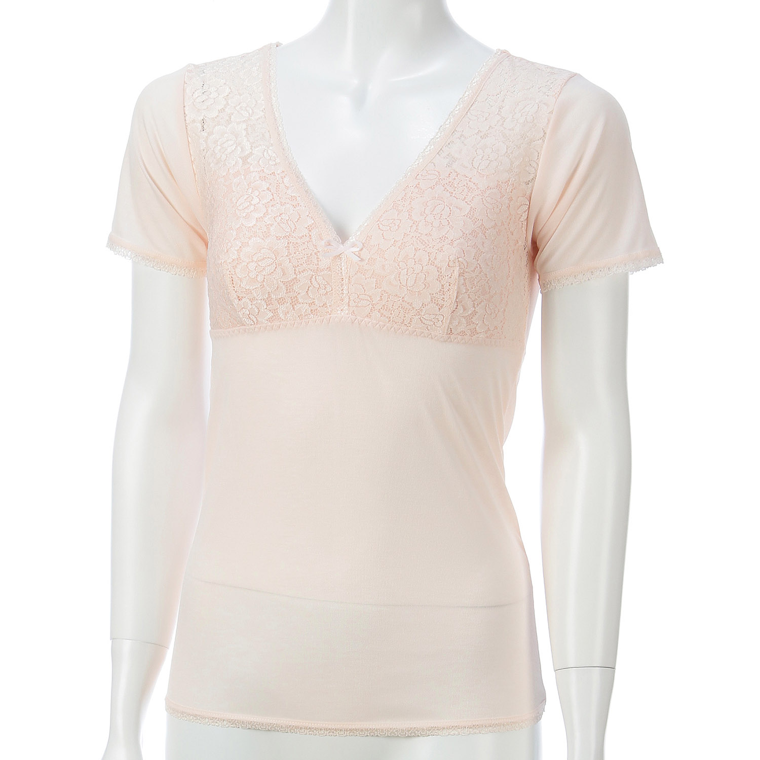 風のシンフォニー カップ付3分袖インナー LL - 画像9