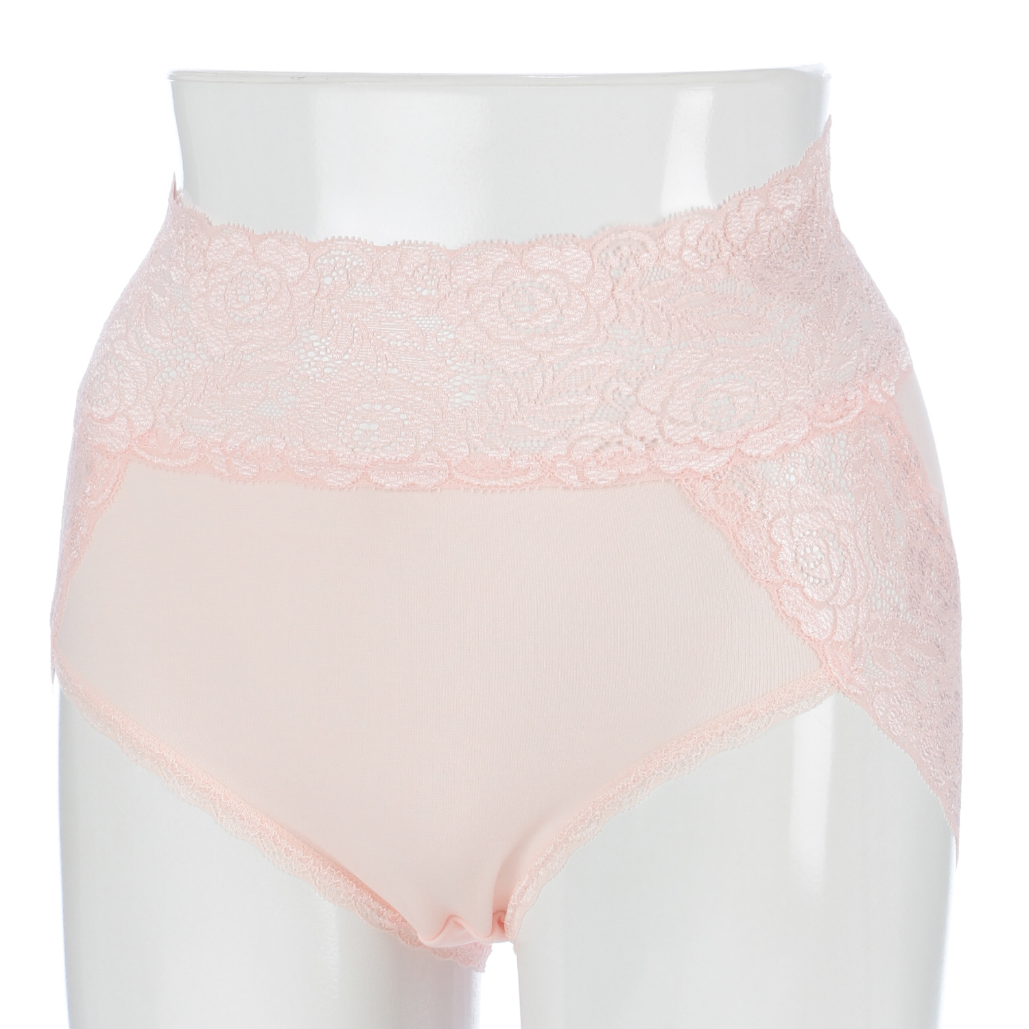 【予約可能品】薔薇レースショーツ ピンクLL - 画像1