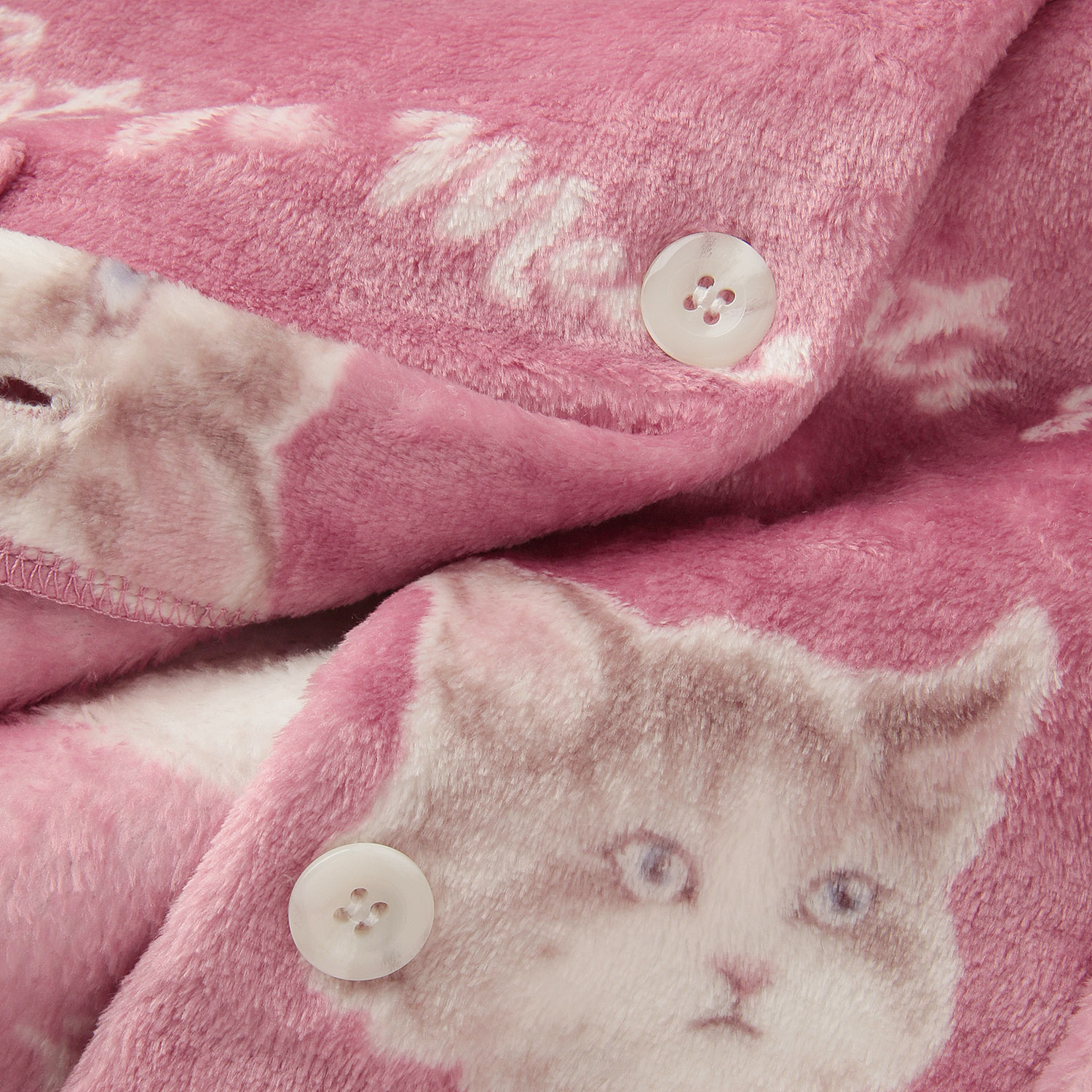 CandyCloset フランネルフリース ラガマフィン シャツパジャマ - 画像6