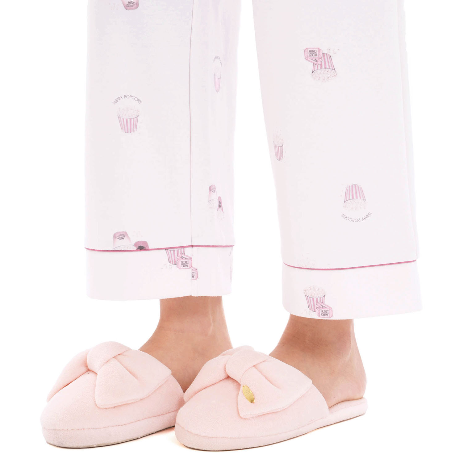 Nerue エアーニットハッピーポップコーン テーラードパジャマ - 画像15