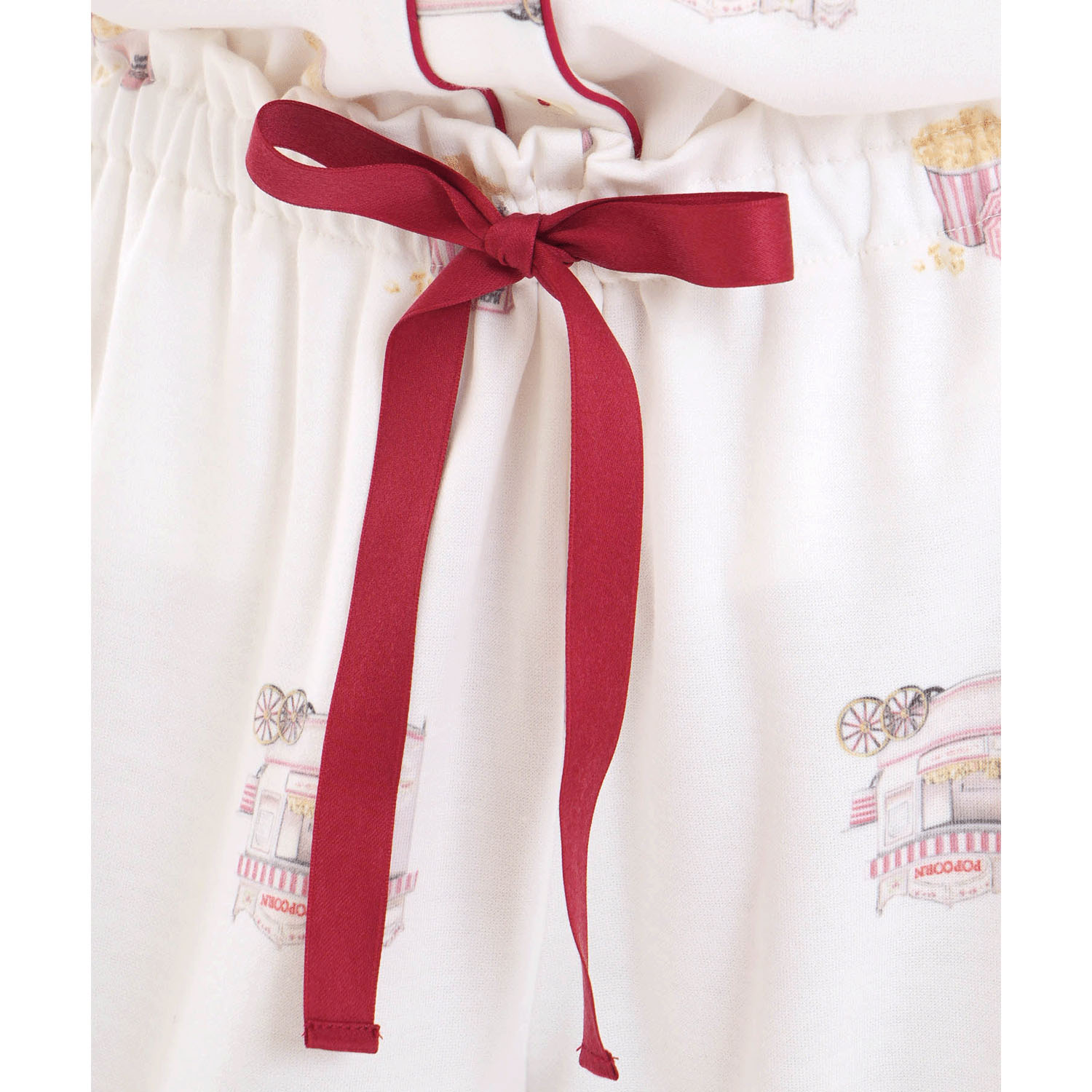 Nerue エアーニットハッピーポップコーン テーラードパジャマ - 画像6