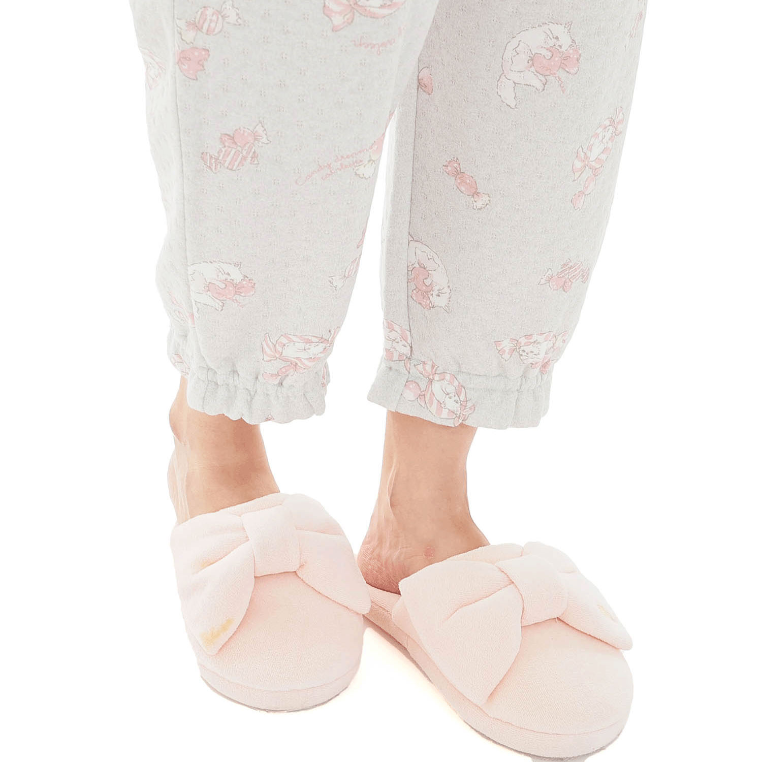 Narue 接結（綿入り）ボンボンキャットシャツパジャマ - 画像15