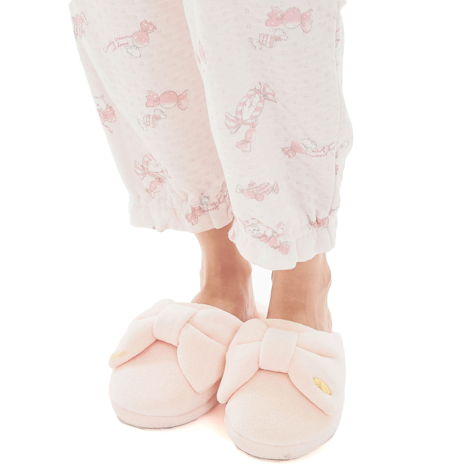 Narue 接結（綿入り）ボンボンキャットシャツパジャマ - 画像23