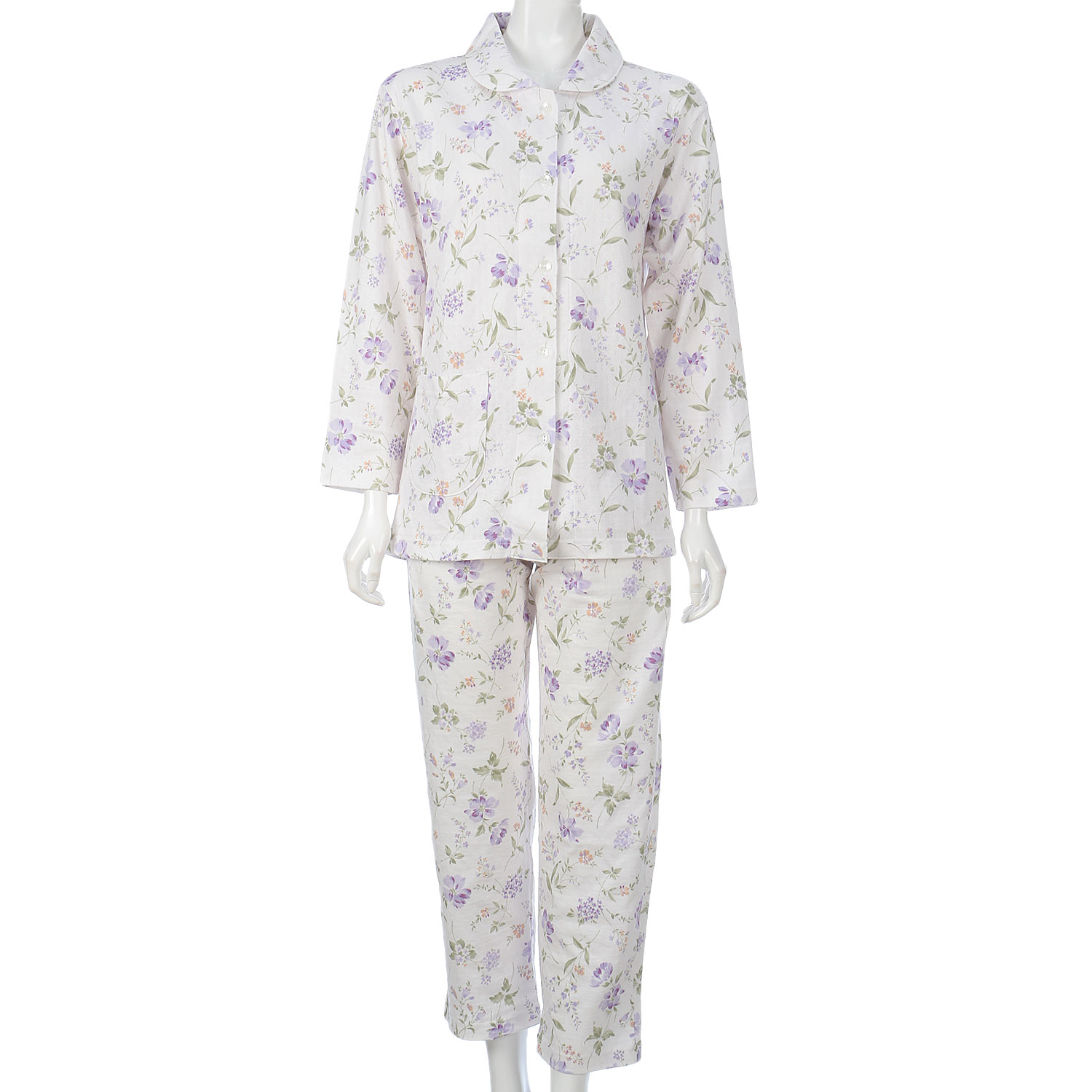 婦人 接結ニットパジャマ M・L - 画像6