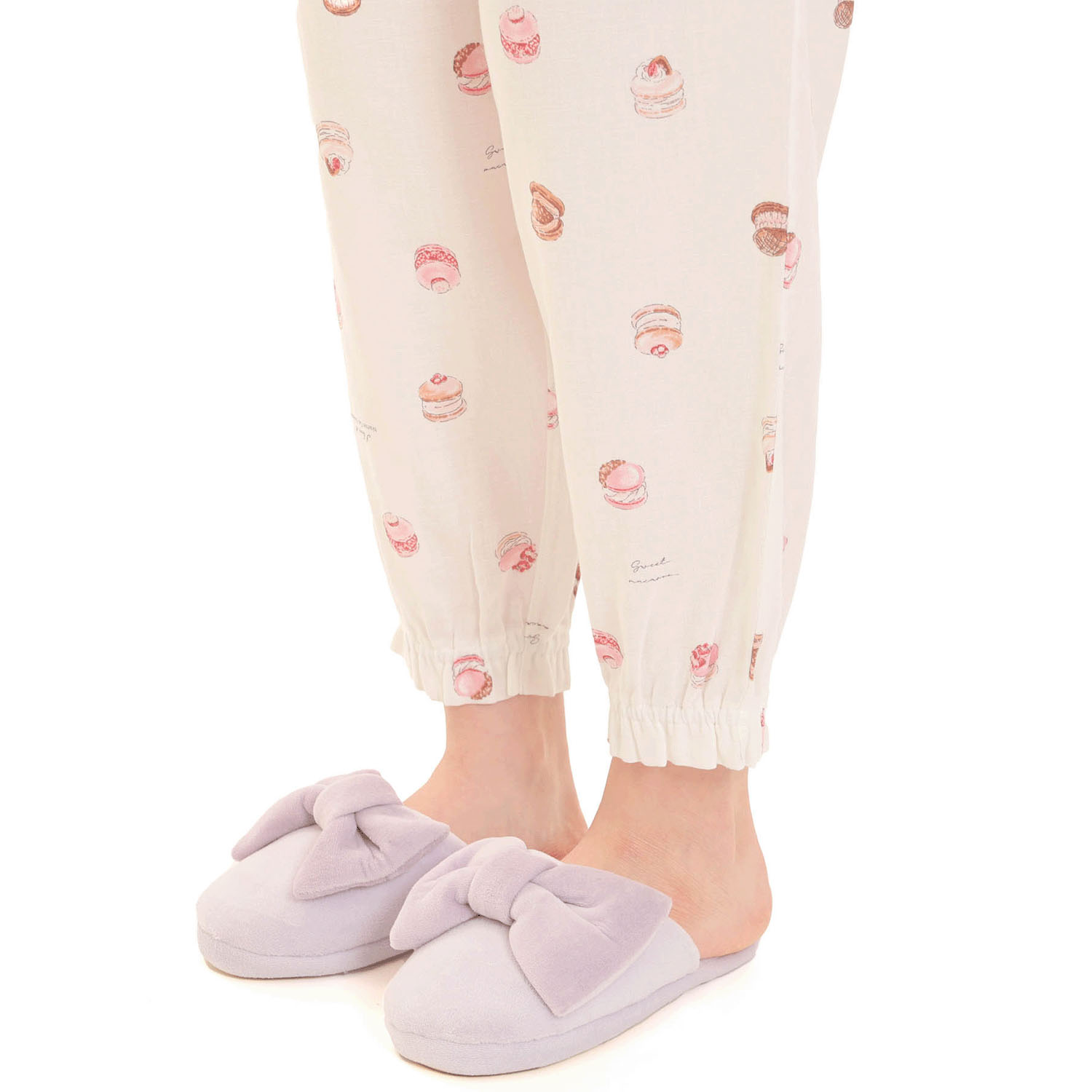 Narue ダブルガーゼマカロンシャツパジャマ - 画像6