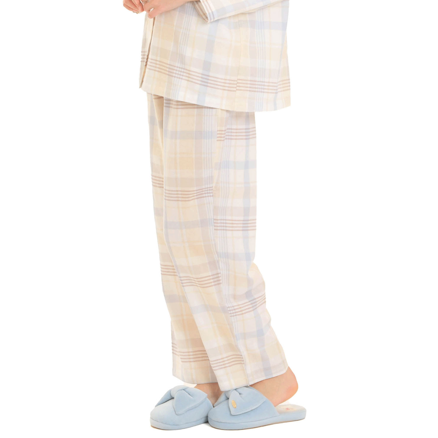 Narue ダブルガーゼマドラスチェックシャツパジャマ - 画像20