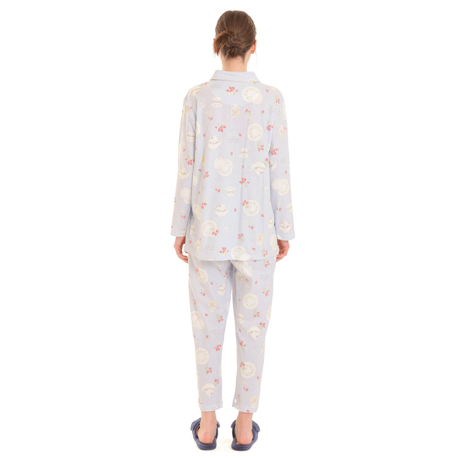 Narue 天竺ストロベリーカトラリーシャツパジャマ - 画像21