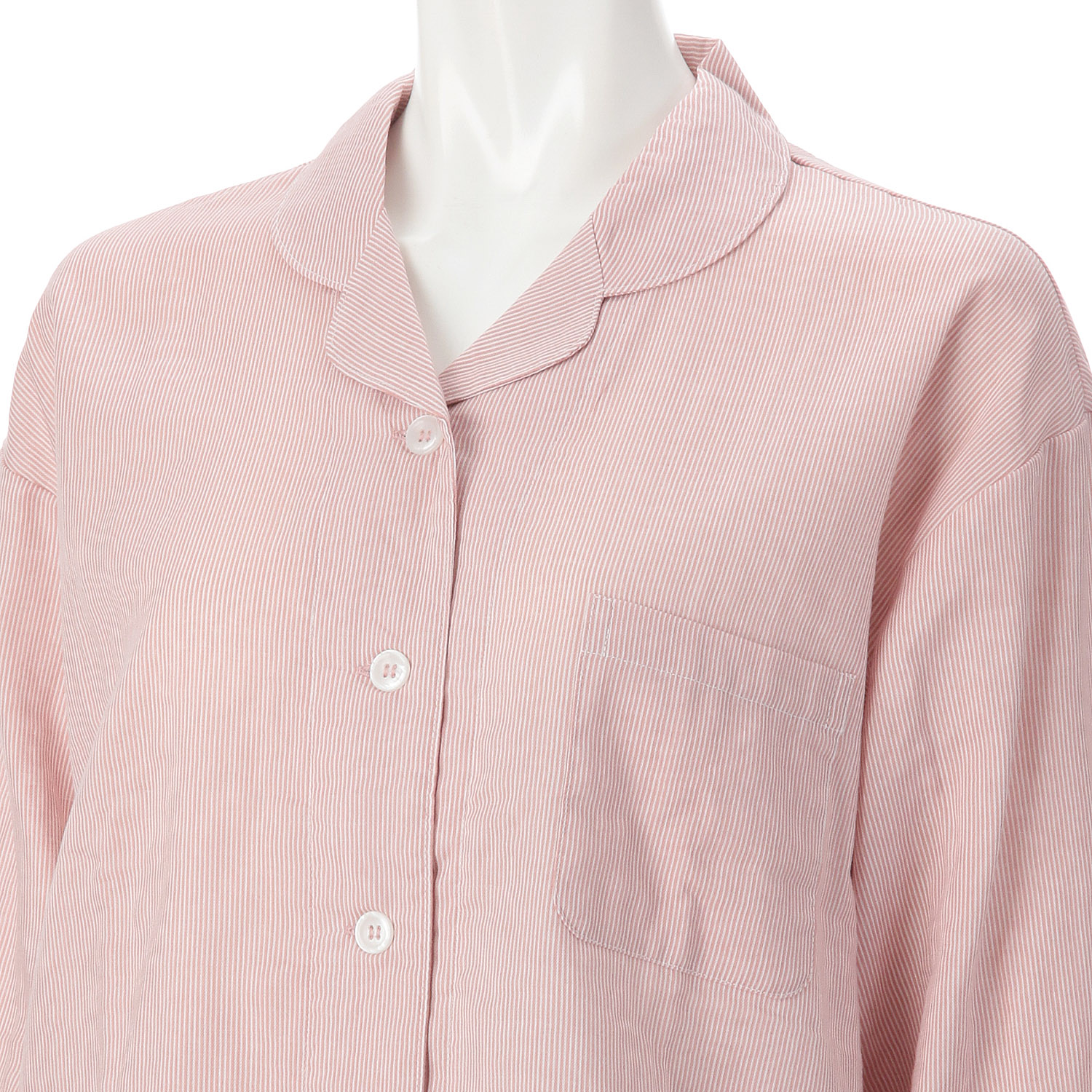 GUNZE アセドロン 改質レーヨン 婦人 長袖長パンツパジャマ - 画像3