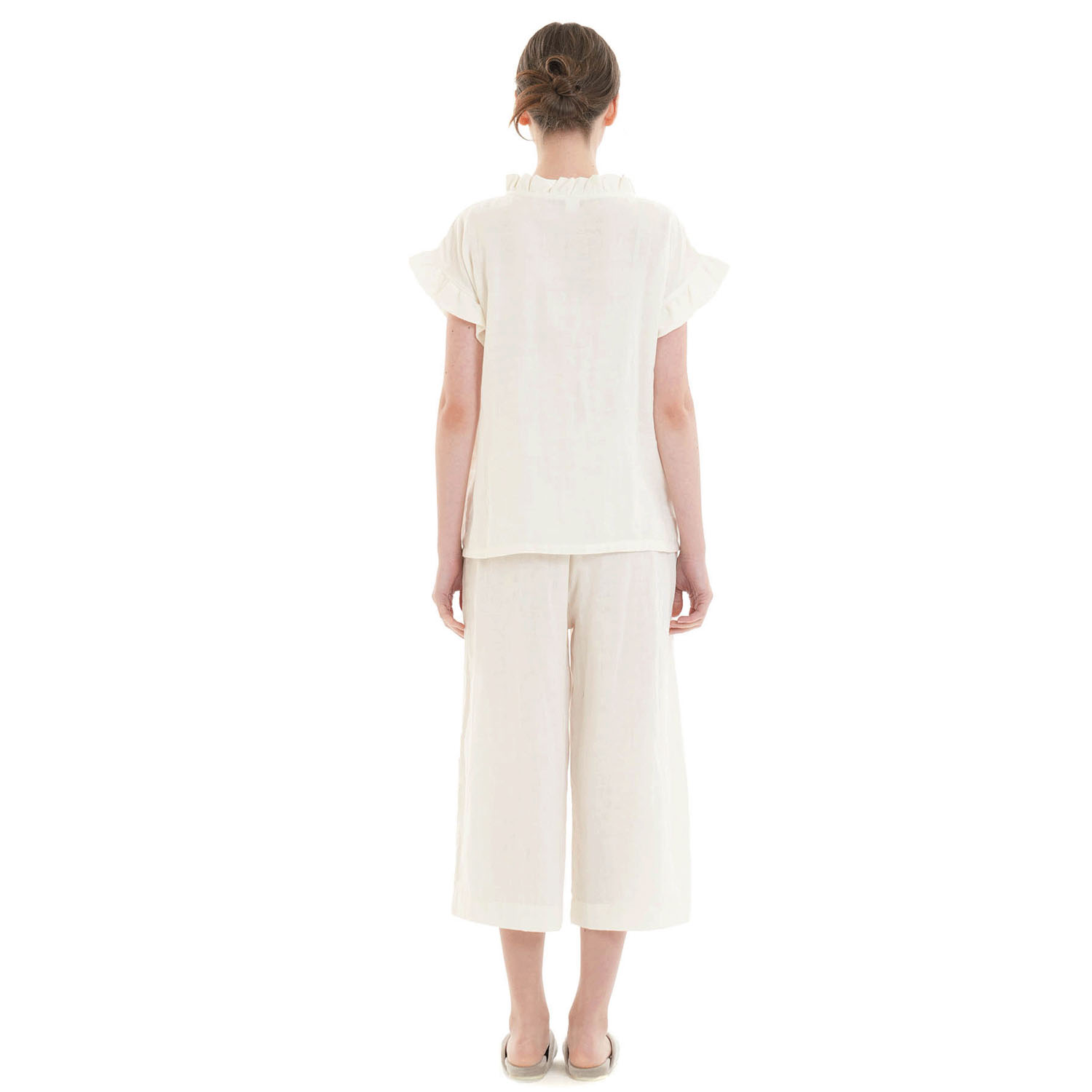 Narue 50／ダブルガーゼシャンブレープラージュセットアップ - 画像9