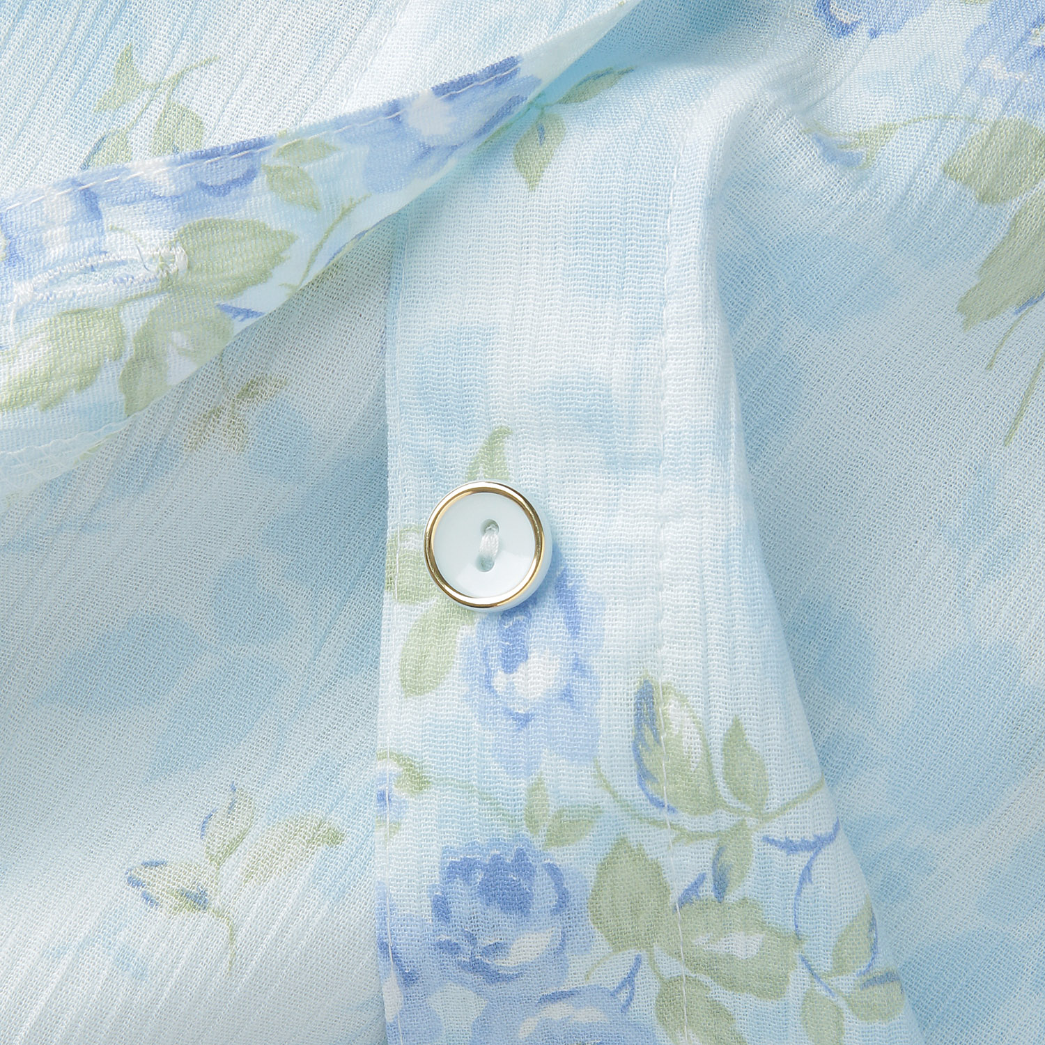 婦人楊柳全開長袖パジャマ プチサイズ - 画像6