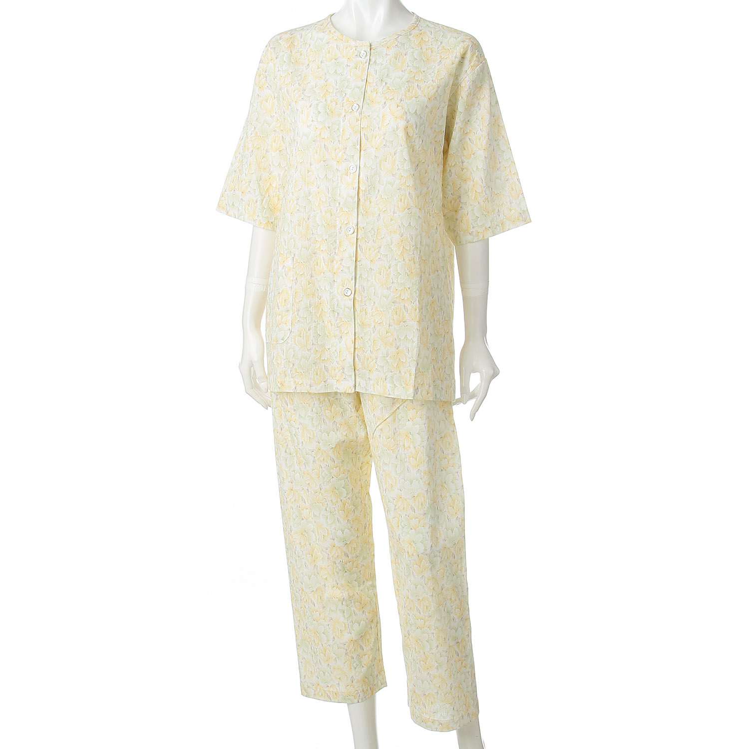 楊柳全開5分袖パジャマLL - 画像2