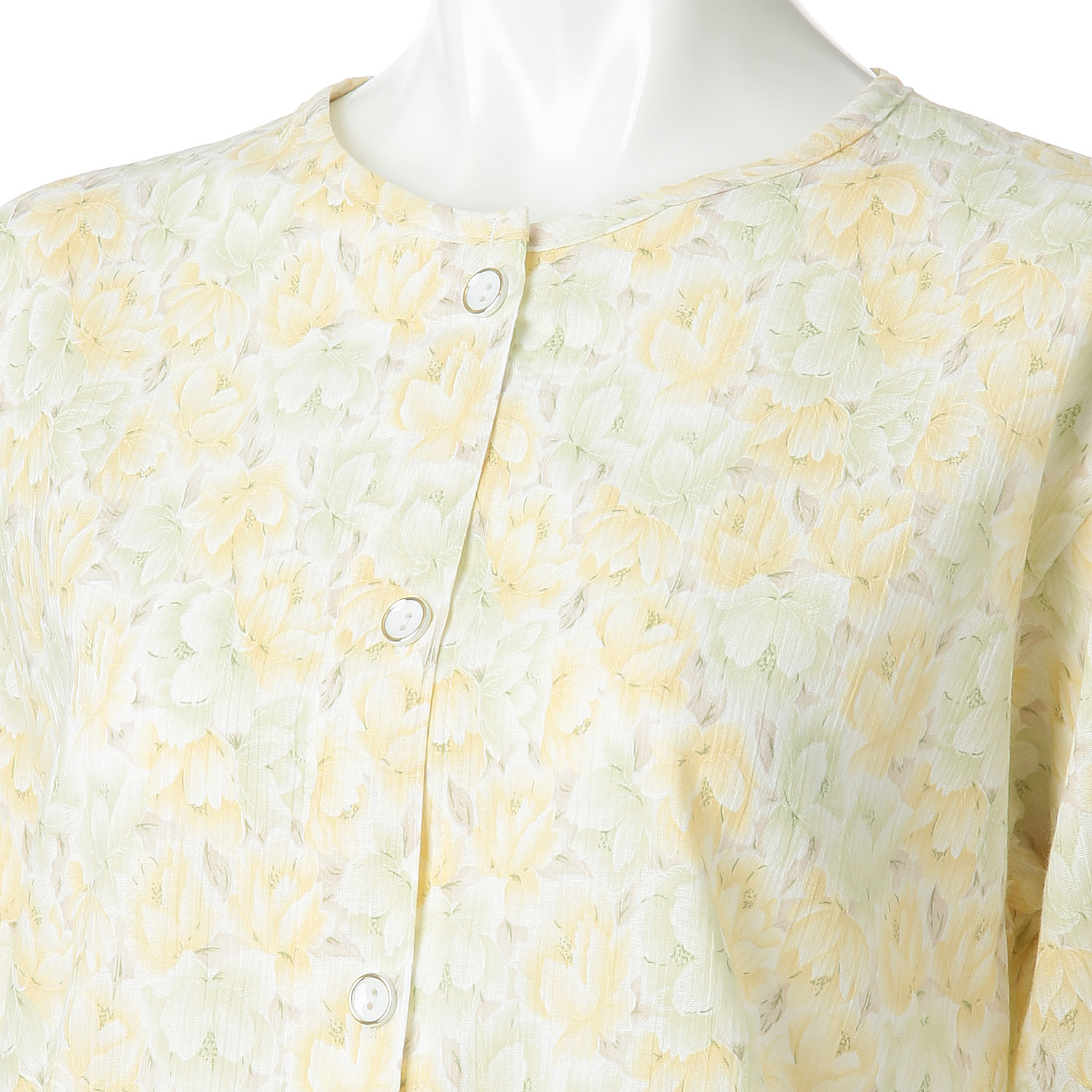 楊柳全開5分袖パジャマLL - 画像4