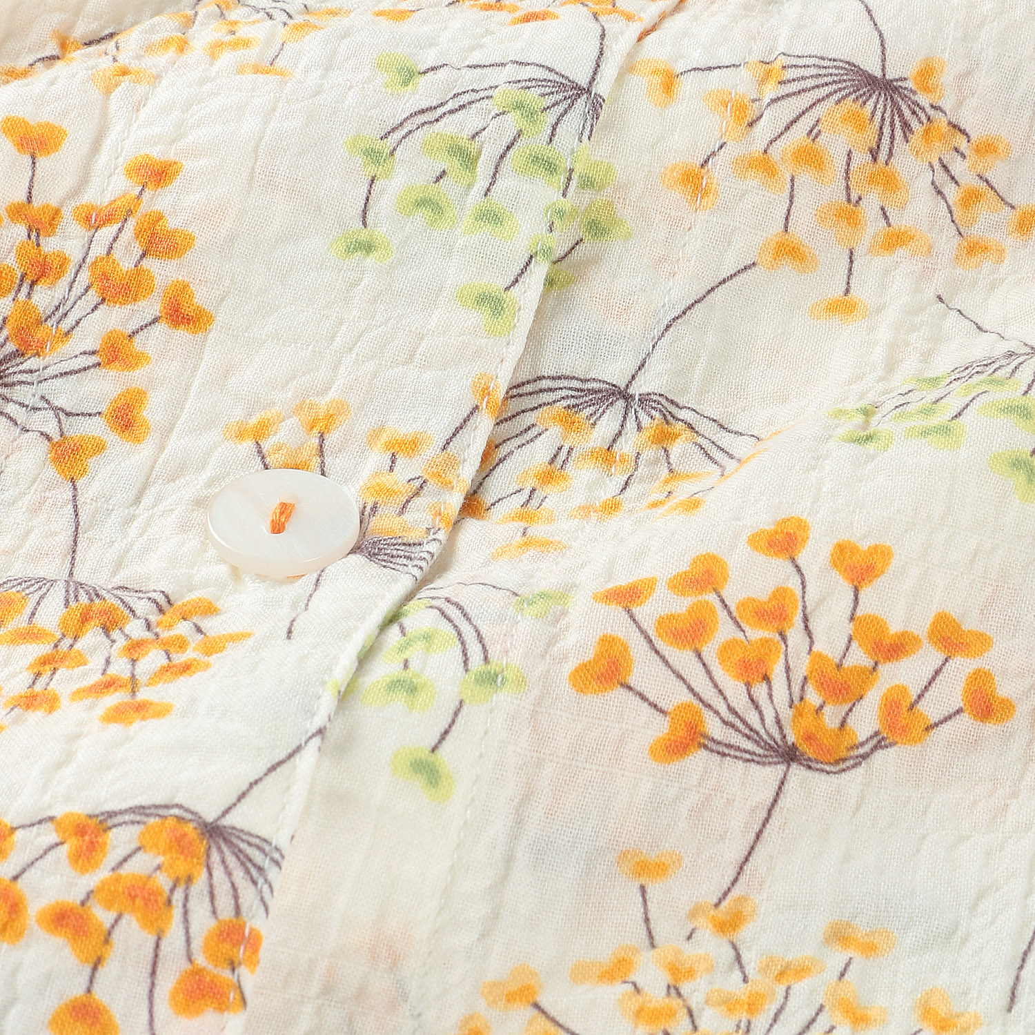 ナクリュール 眠活ラボ ローンシャーリングハートフラワー 婦人7分袖9分丈パンツパジャマ - 画像6