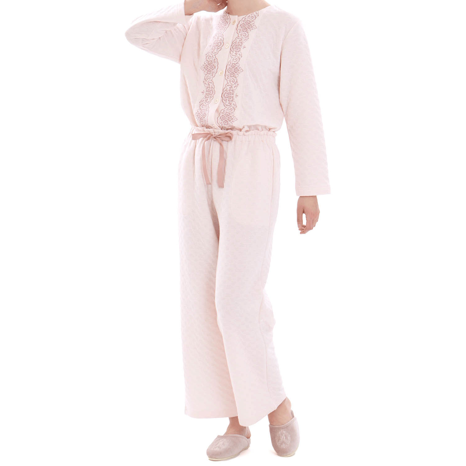 Narue 裏綿接結（綿入り）ブドォワールセットアップ - 画像17