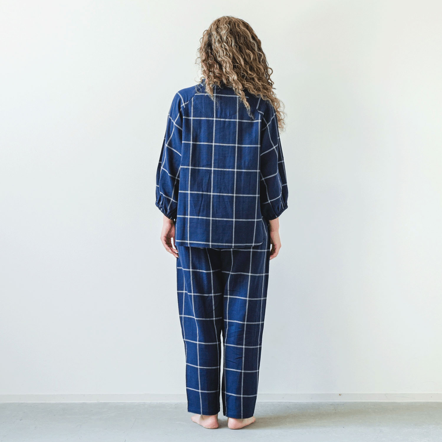 着る保湿クリーム ギャザーボリューム袖7分袖パジャマ - 画像15