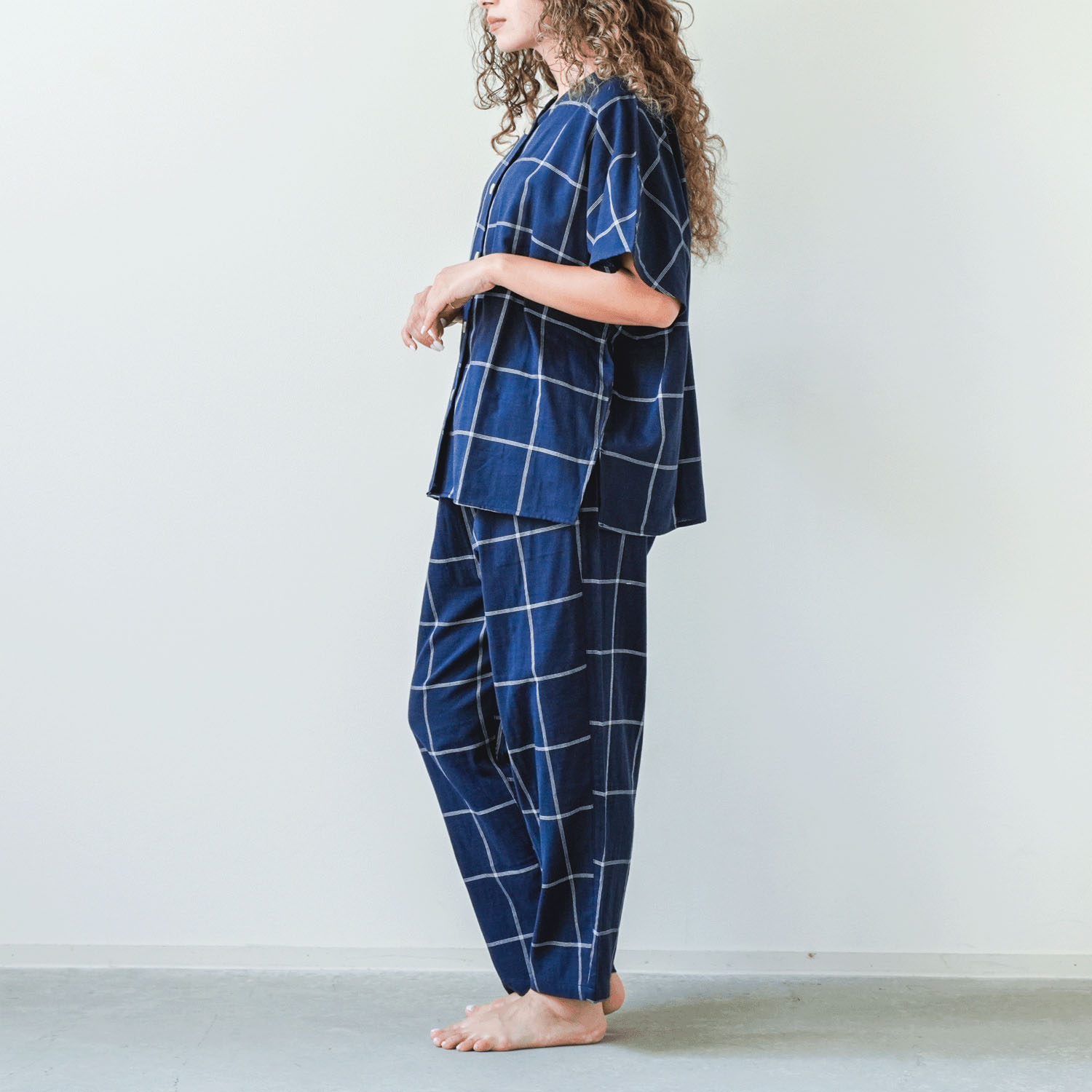 着る保湿クリーム ライトスクエア半袖パジャマ - 画像15