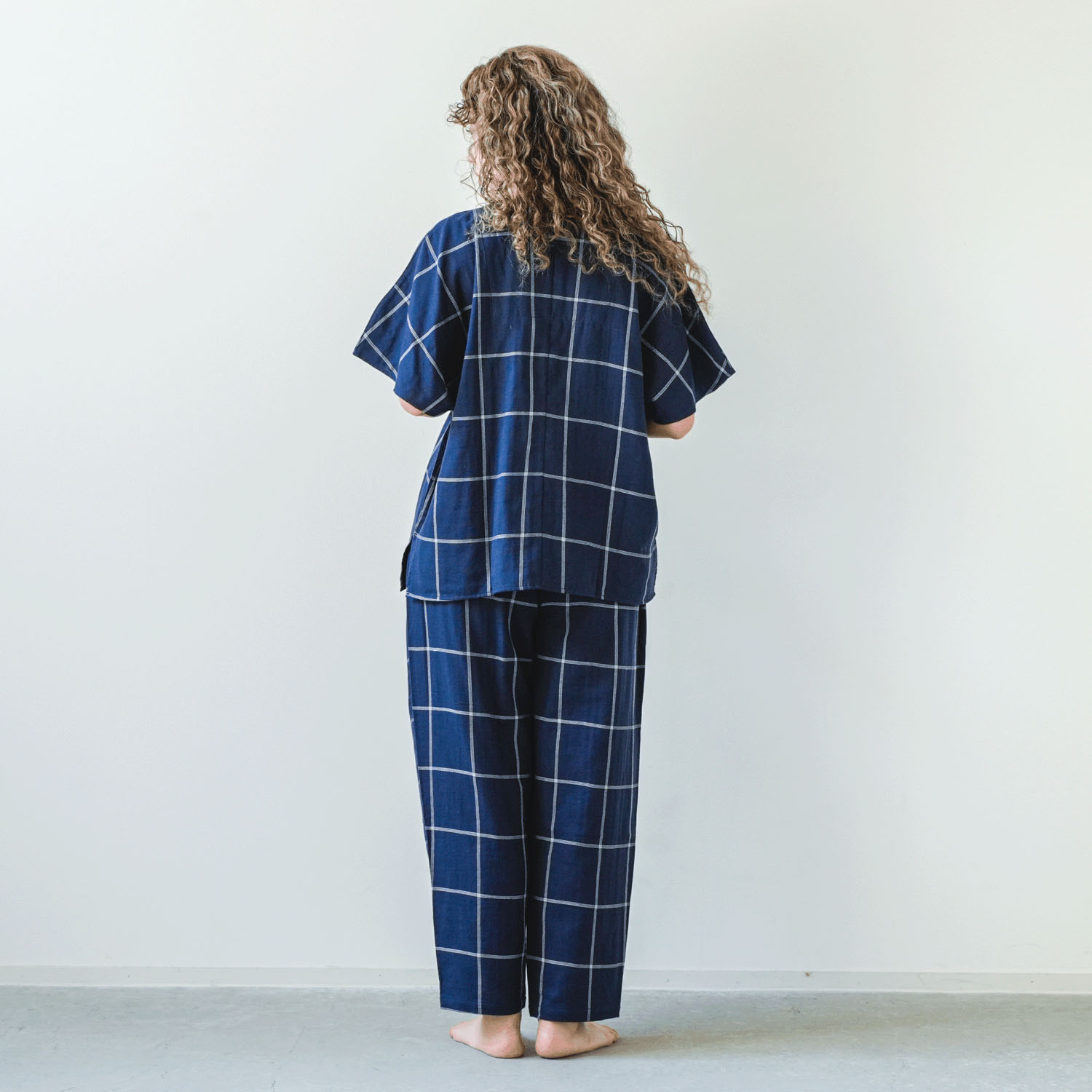 着る保湿クリーム ライトスクエア半袖パジャマ - 画像16