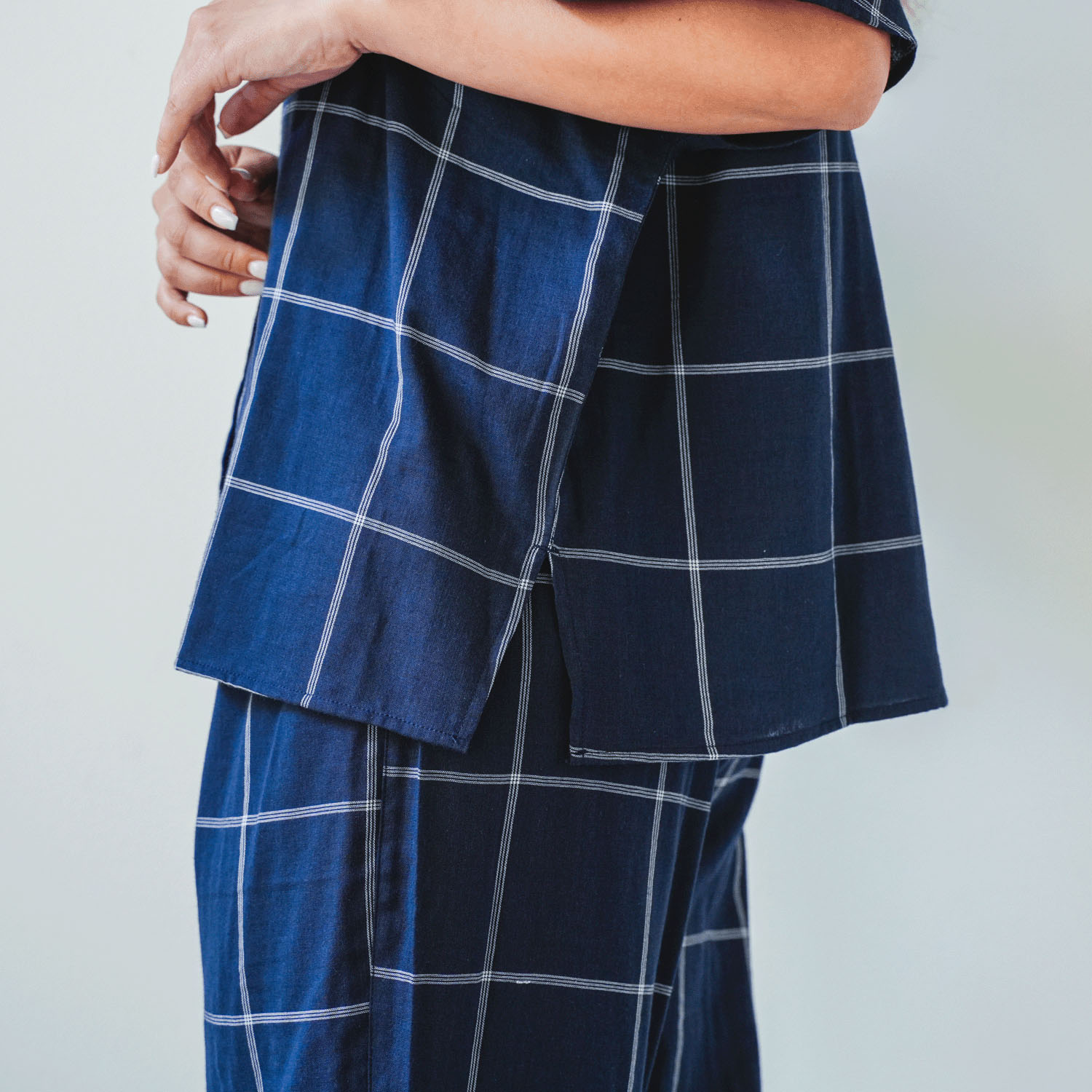 着る保湿クリーム ライトスクエア半袖パジャマ - 画像18