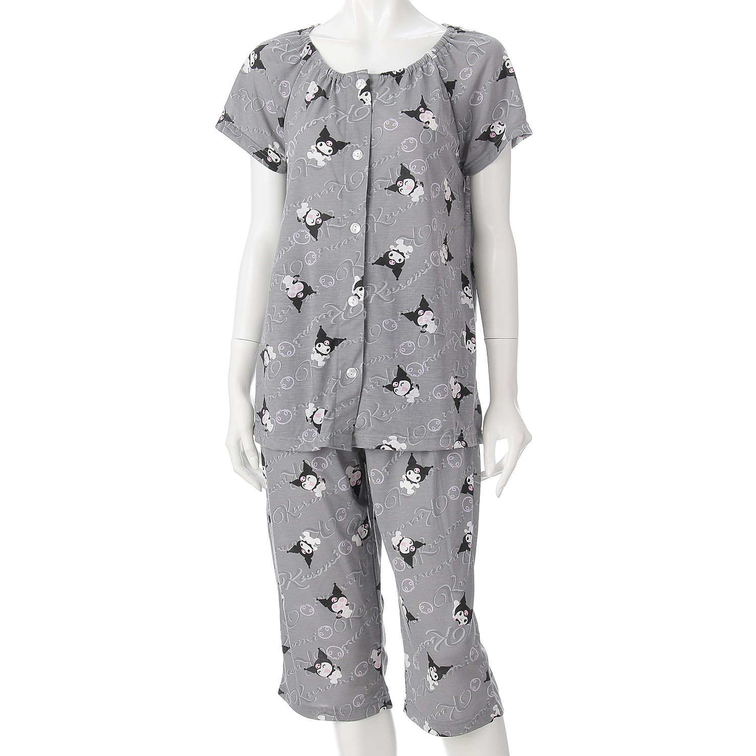 SANRIO クロミ 半袖6分丈パンツセットアップ