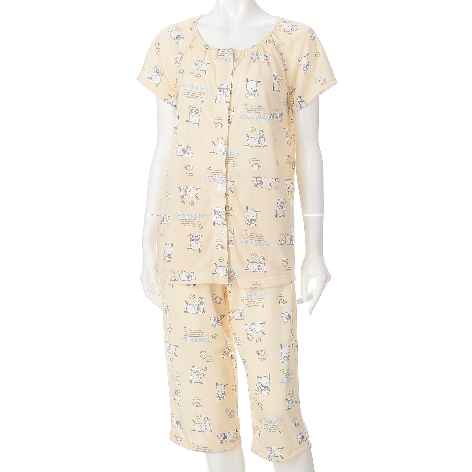 SANRIO ポチャッコ  半袖6分丈パンツセットアップ - 画像2