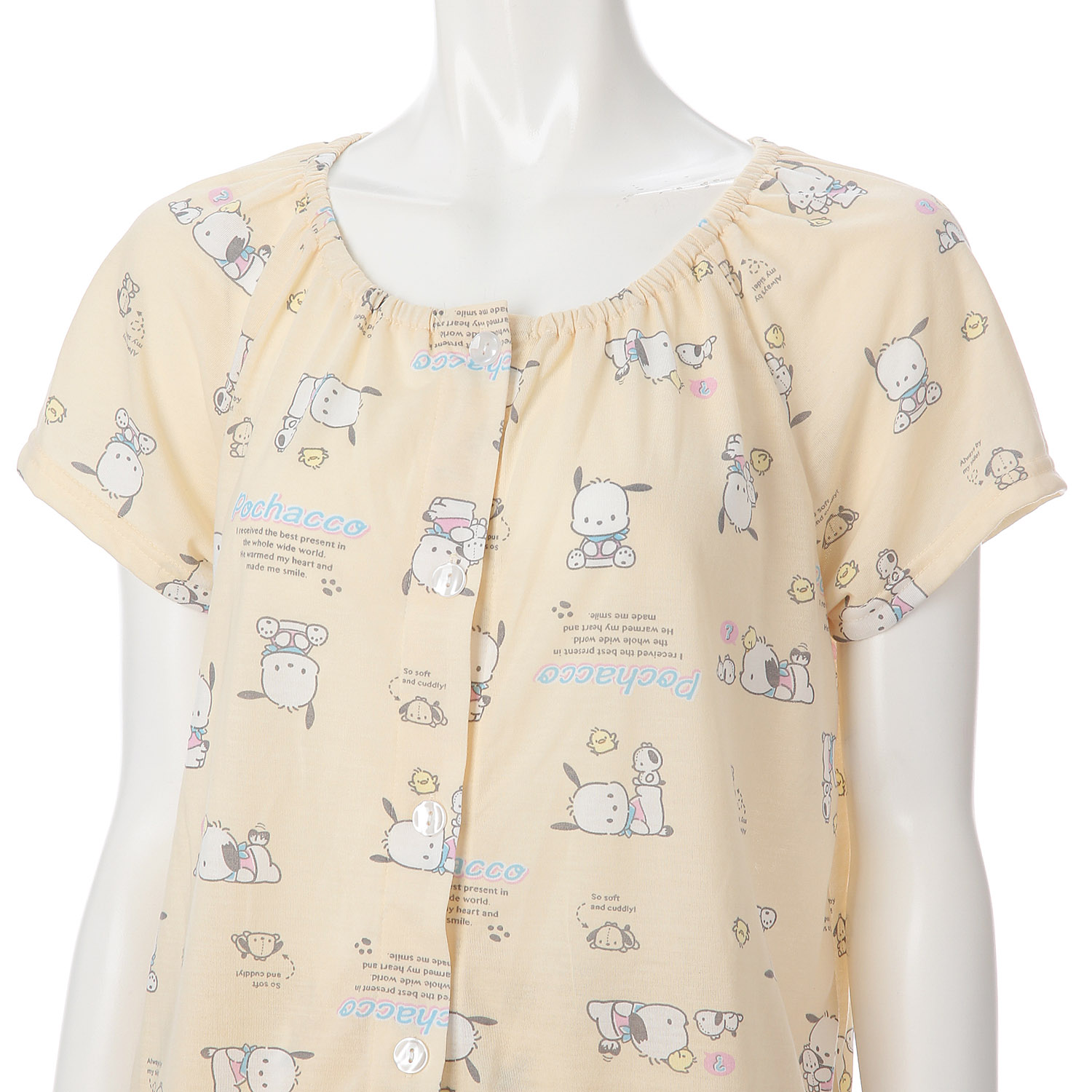 SANRIO ポチャッコ  半袖6分丈パンツセットアップ - 画像4