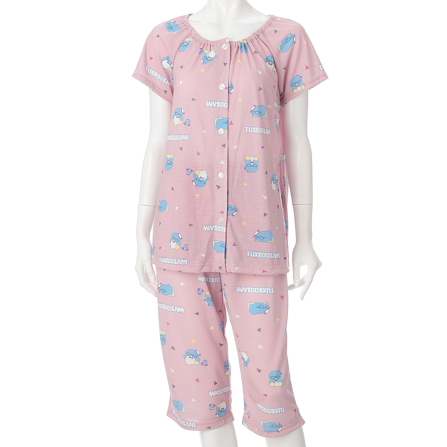 SANRIO タキシードサム 半袖6分丈パンツセットアップ